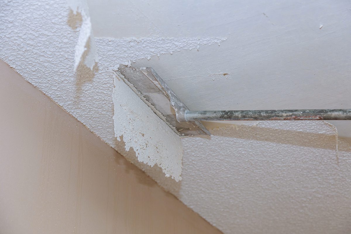 Popcorn Ceiling Removal: A Complete Guide to the Cost of removing a popcorn ceiling