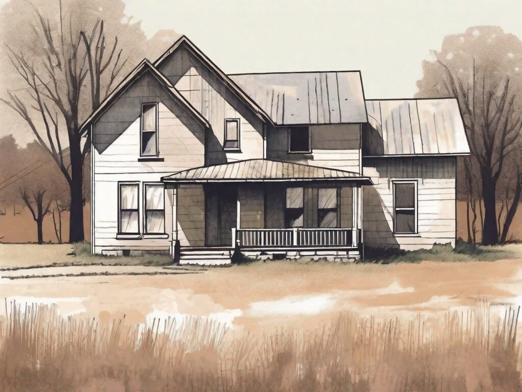 A house in nebraska's countryside