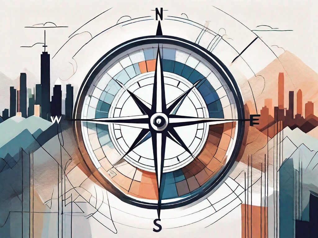 A compass on a dynamic