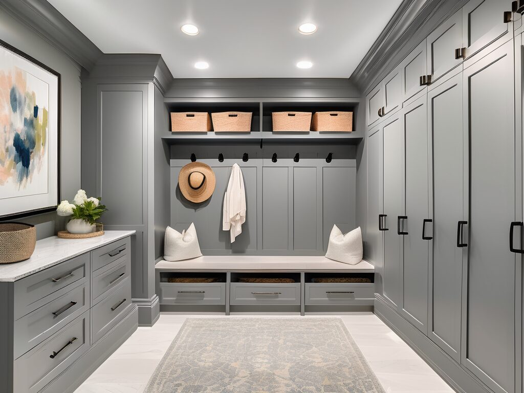 A transformed mudroom in a coral gables