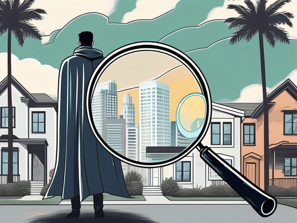 A superhero cape and a detective magnifying glass symbolizing solo and team efforts respectively